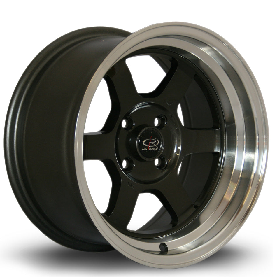 Rota Grid-V 15x8 ET0 4x100 RLGunmetal