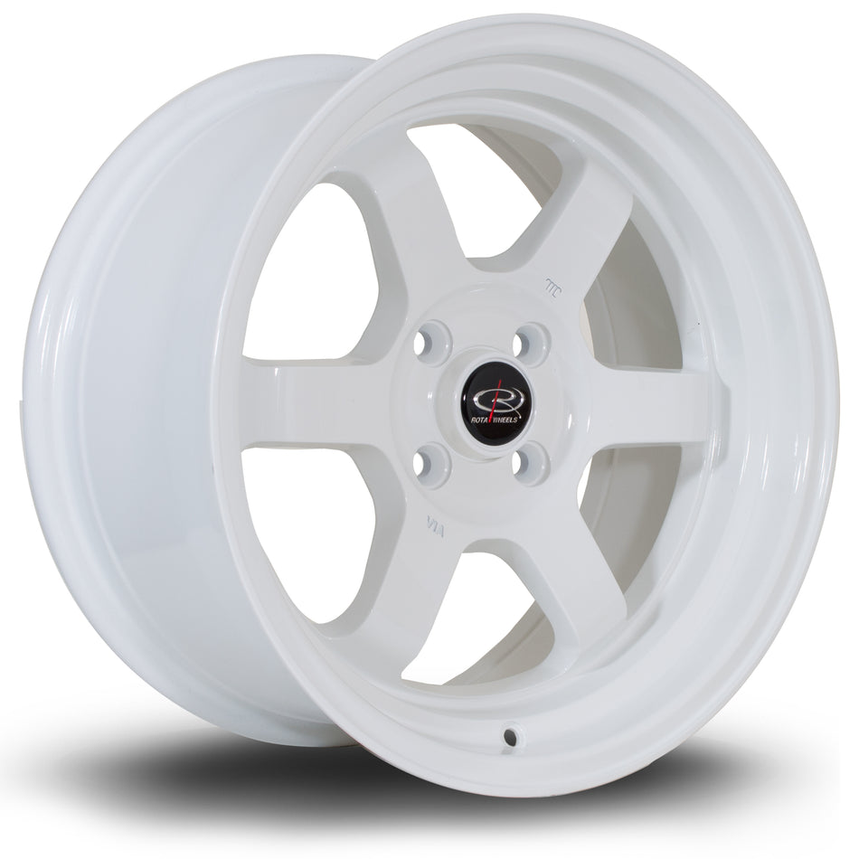 Rota Grid-V 16x8 ET20 4x100 White