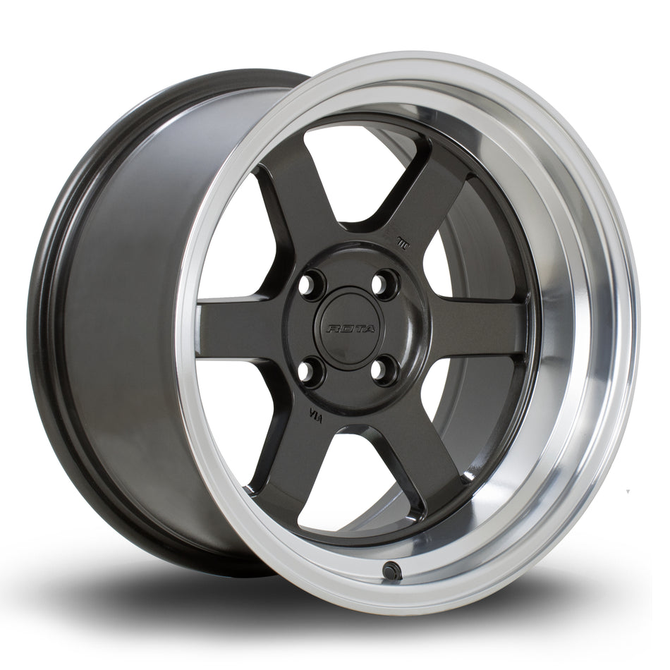 Rota Grid-V 16x9 ET0 4x100 RLGunmetal