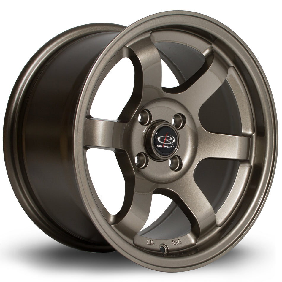 Rota Grid 15x8 ET20 4x100 Bronze