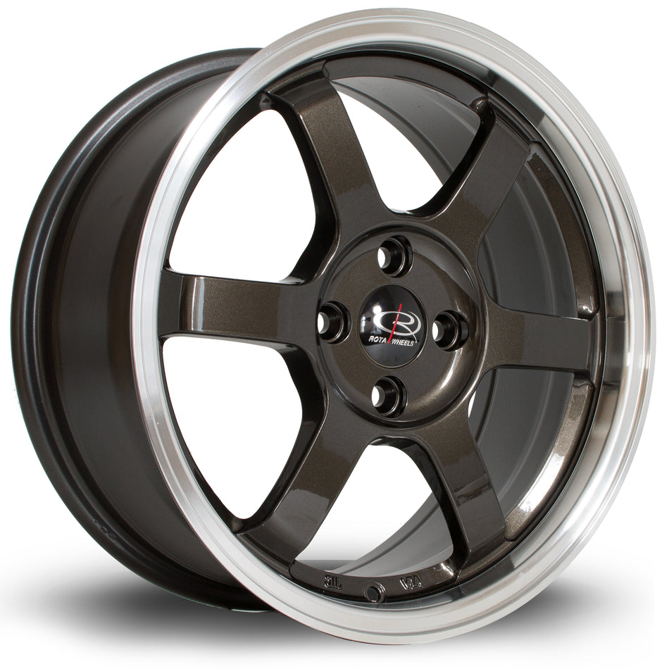 Rota Grid 16x7 ET40 5x114.3 RLGunmetal