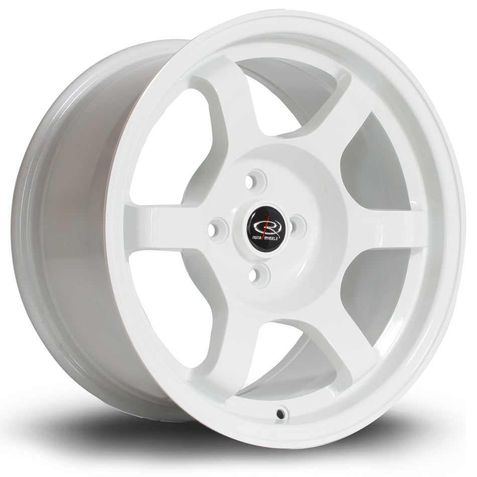 Rota Grid 16x8 ET10 5x114.3 White
