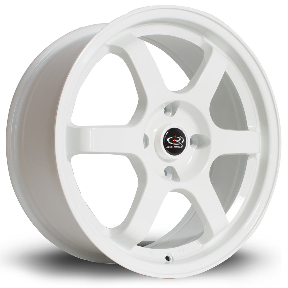 Rota Grid 17x7.5 ET45 5x114.3 White