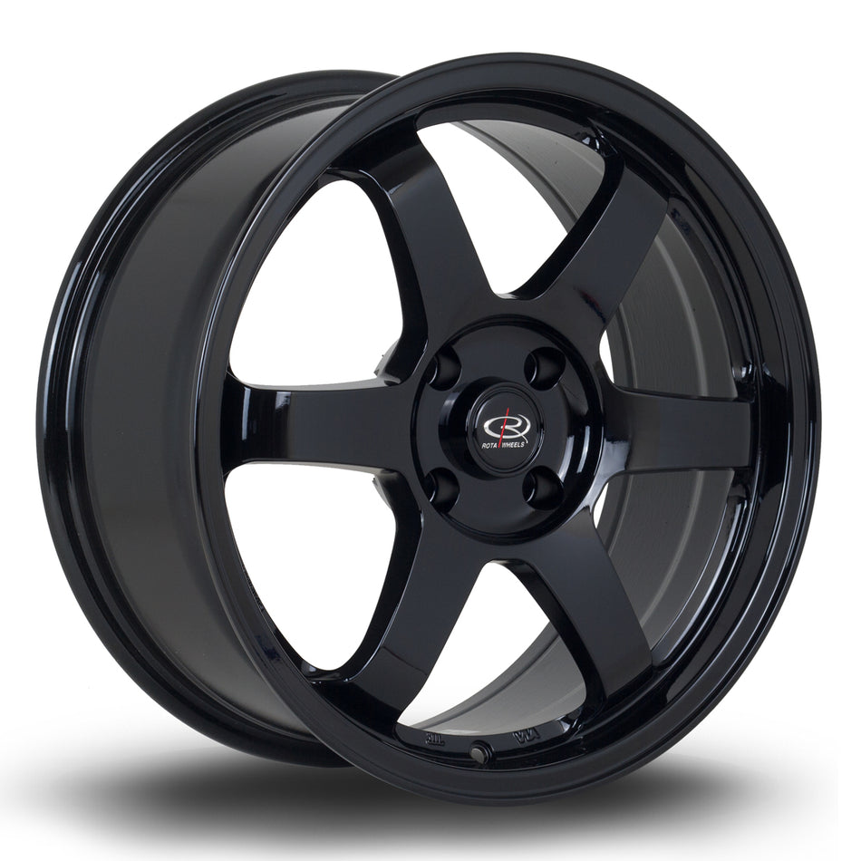 Rota Grid 17x8 ET35 5x120 Black