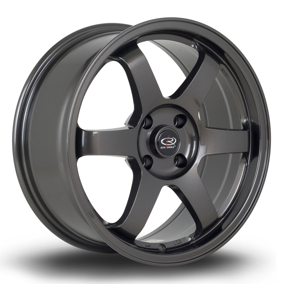 Rota Grid 17x8 ET35 4x108 Gunmetal