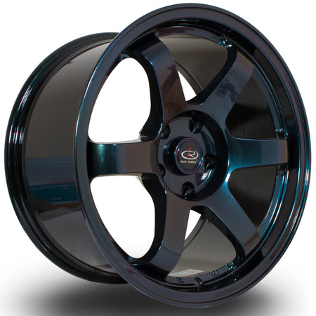 Rota Grid 17x9 ET25 5x114.3 NeoChrome