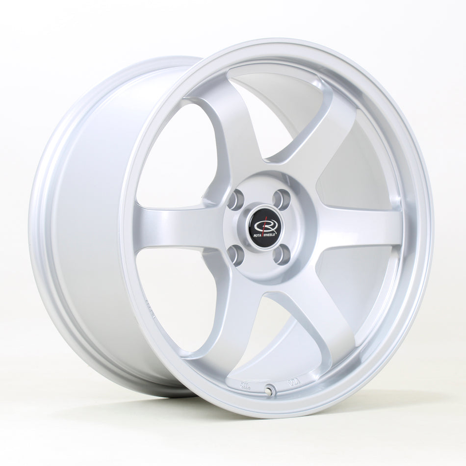 Rota Grid 17x9 ET25 4x100 Silver