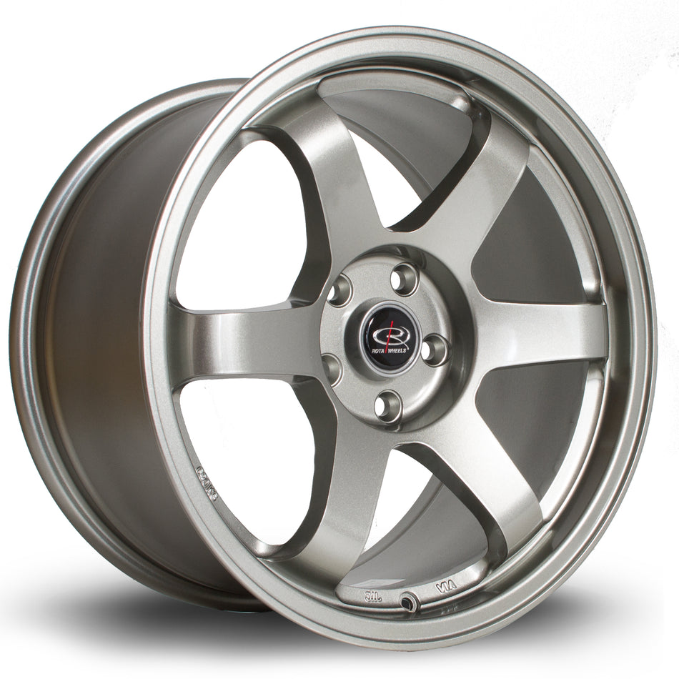 Rota Grid 17x9 ET42 5x108 Steelgrey