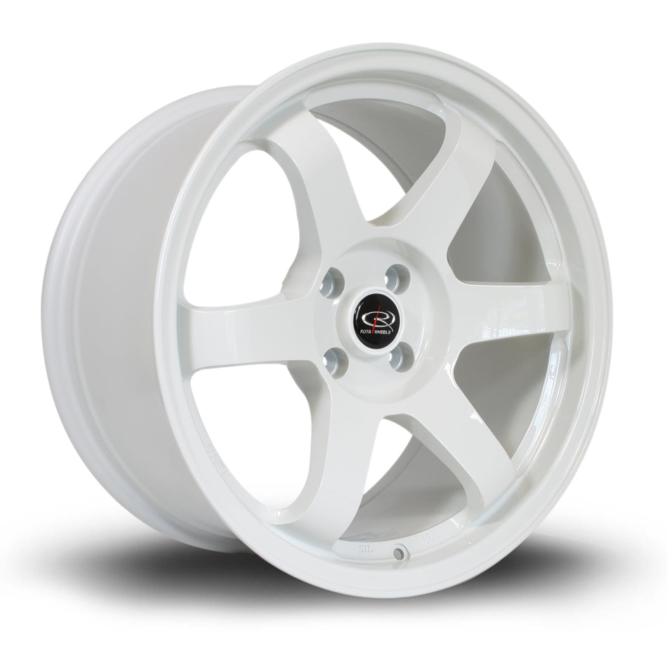 Rota Grid 17x9 ET42 5x108 White