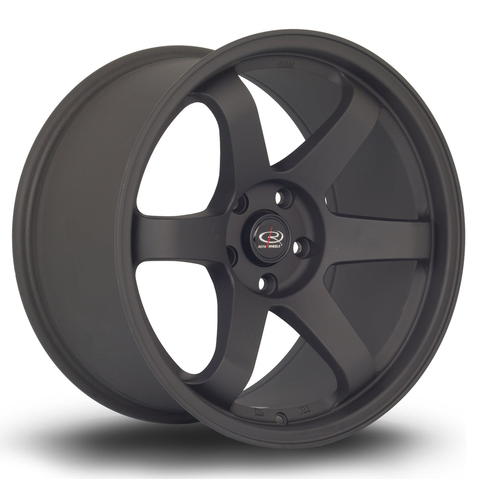 Rota Grid 18x10 ET35 5x114.3 FBlack2