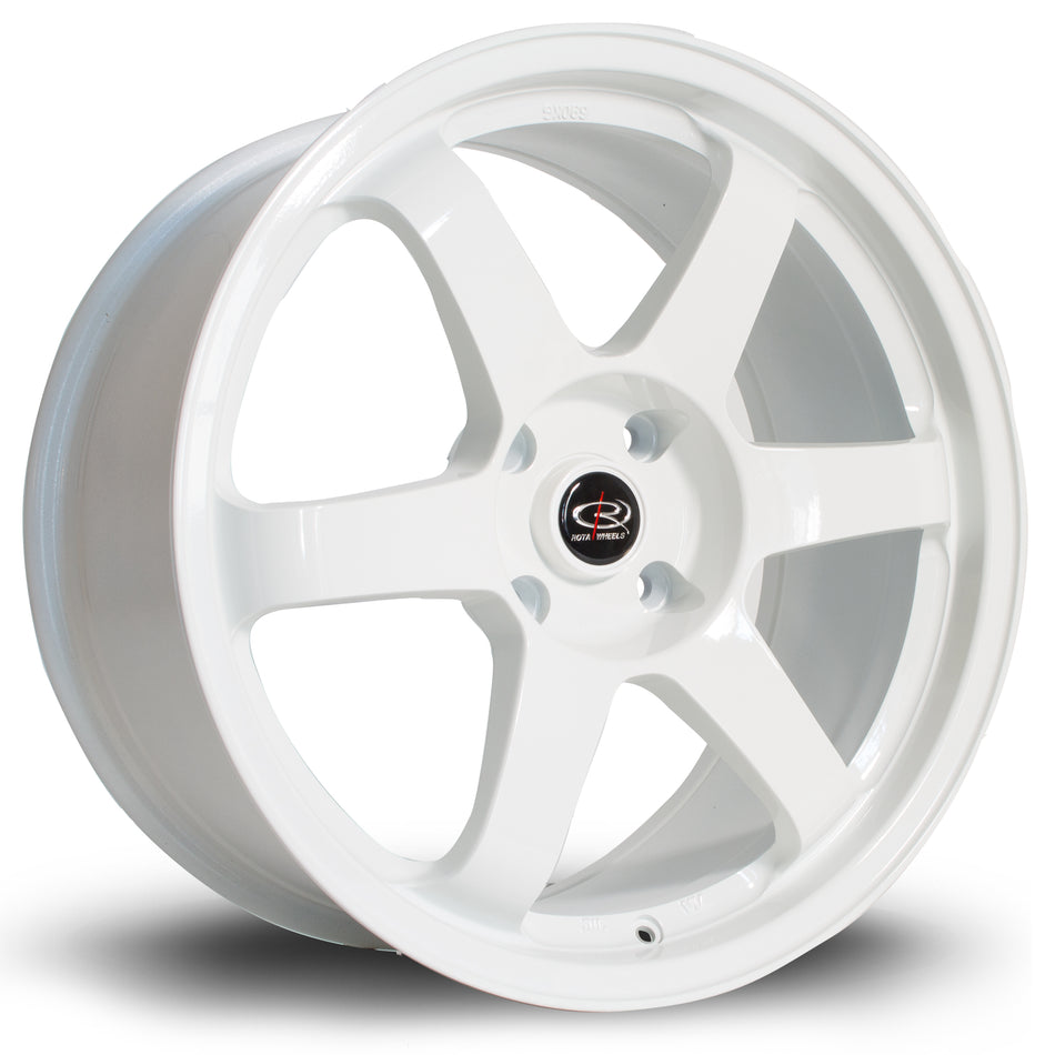 Rota Grid 18x8.5 ET20 5x114.3 White