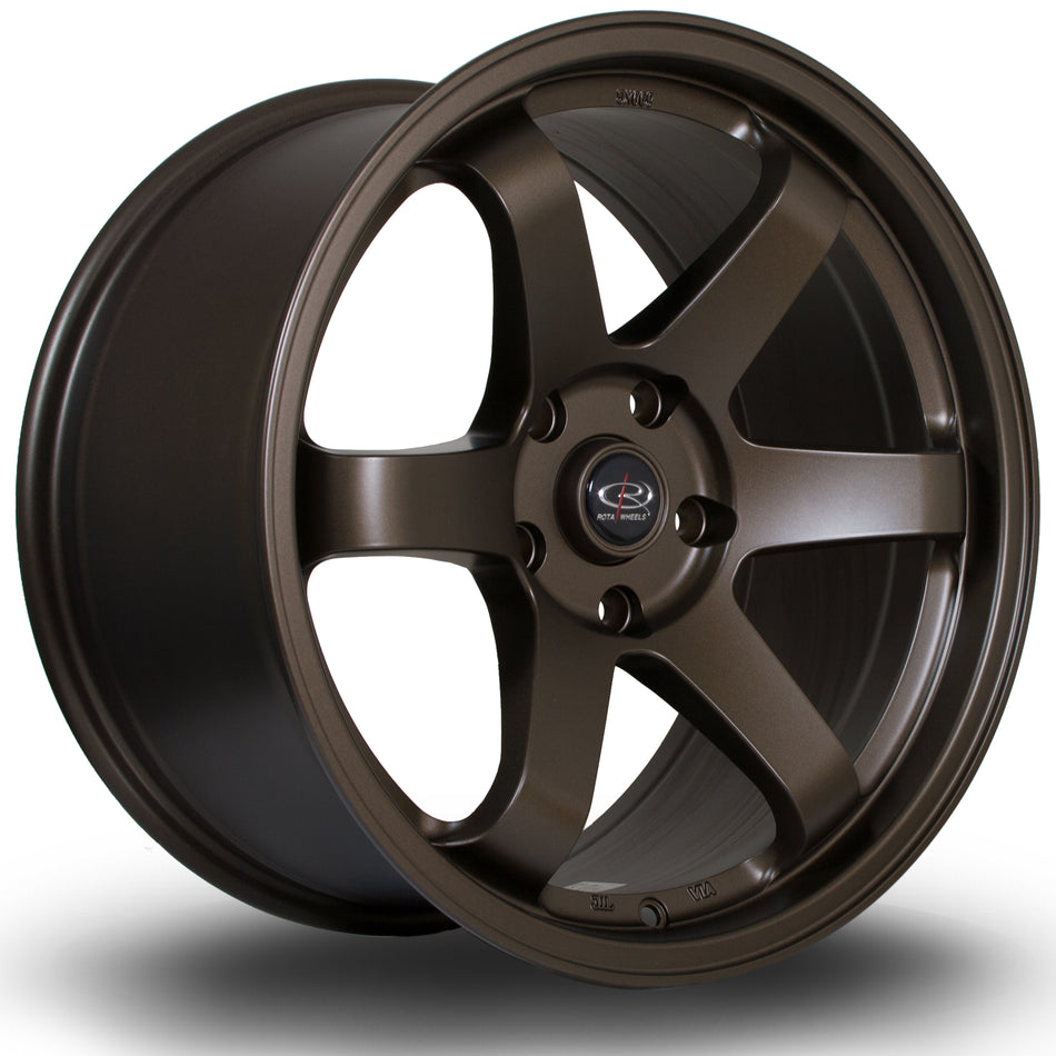Rota Grid 18x9.5 ET38 5x114.3 MBronze3