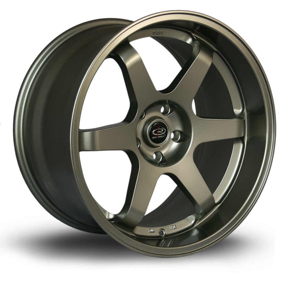 Rota Grid 19x10.5 ET20 5x114.3 Steelgrey