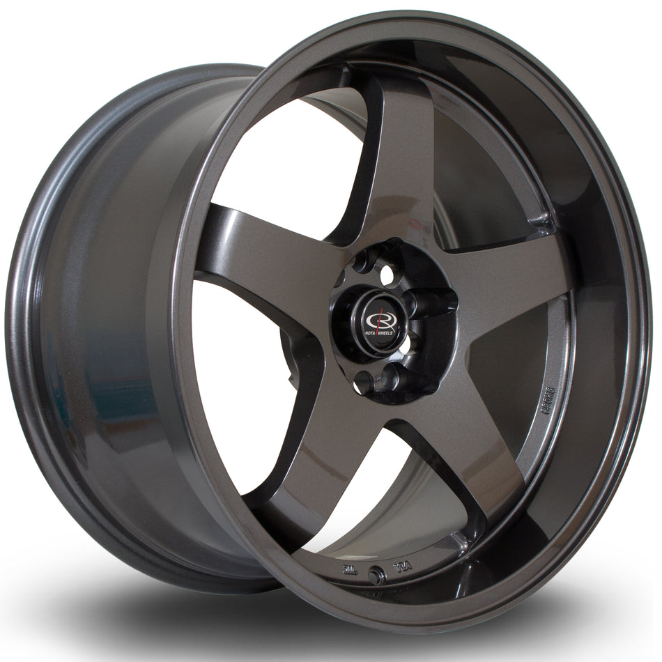 Rota GTR-D 18x10 ET35 5x114.3 Gunmetal
