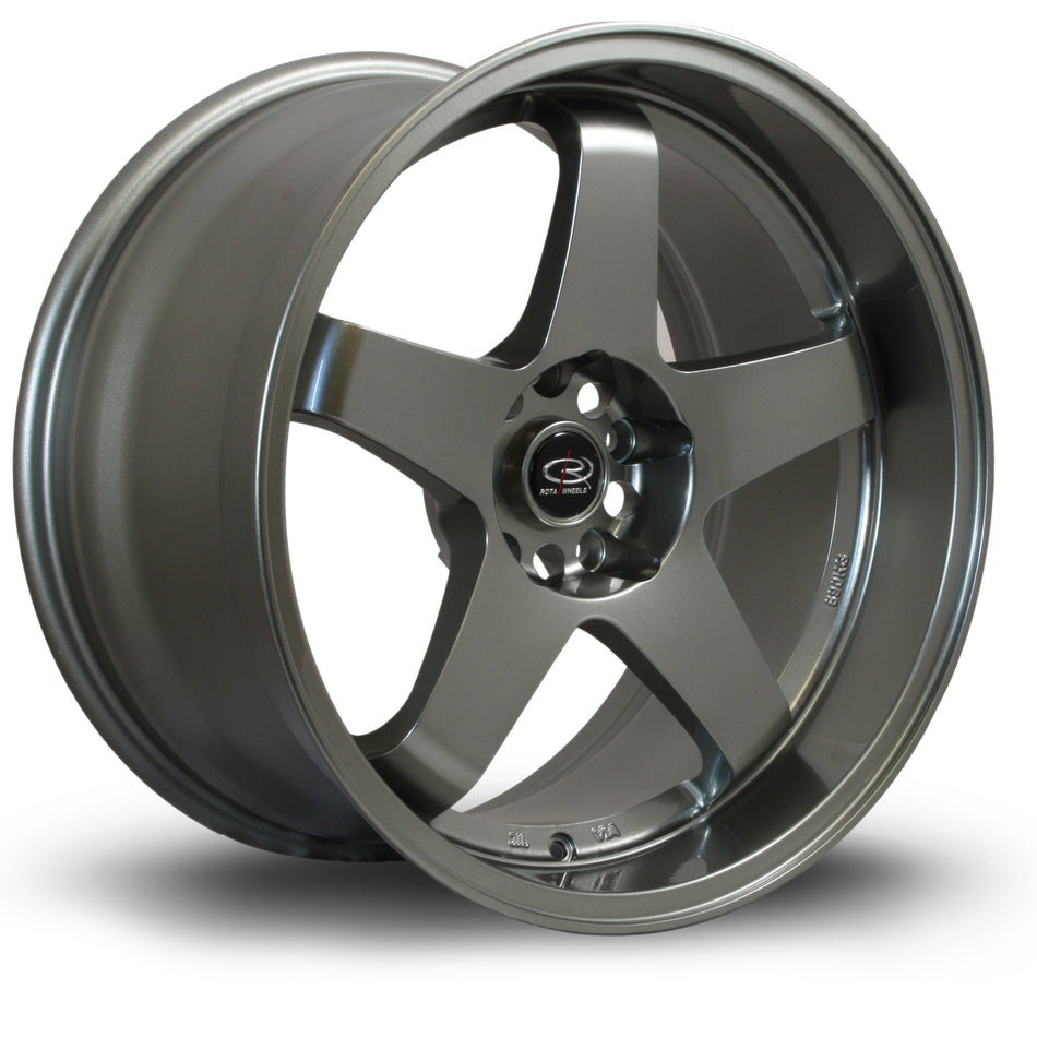 Rota GTR-D 18x10 ET12 5x114.3 Steelgrey