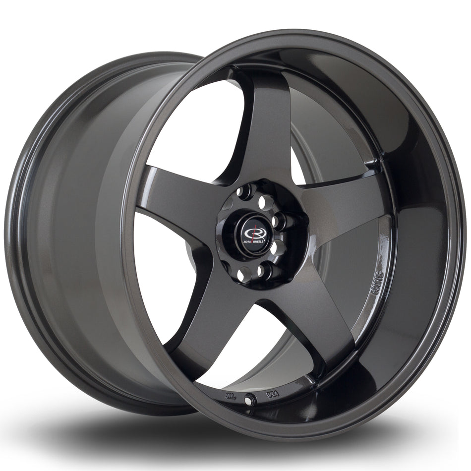 Rota GTR-D 18x12 ET0 5x114.3 Gunmetal