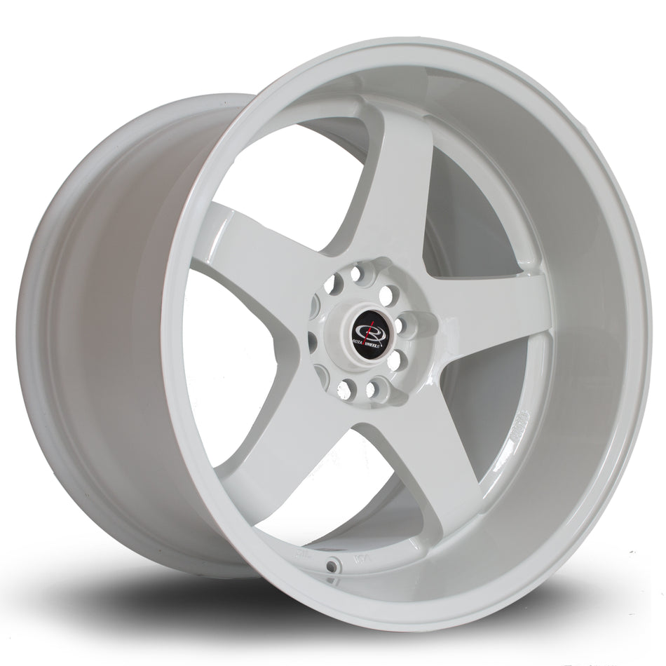 Rota GTR-D 18x12 ET20 5x114.3 White