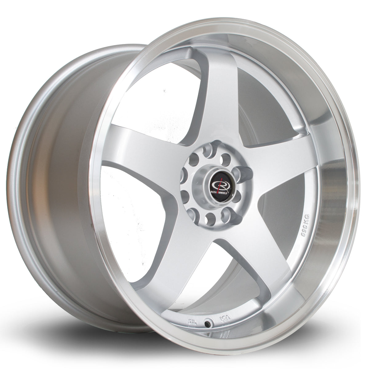 Rota GTR-D 18x9.5 ET25 5x114.3 RLSilver