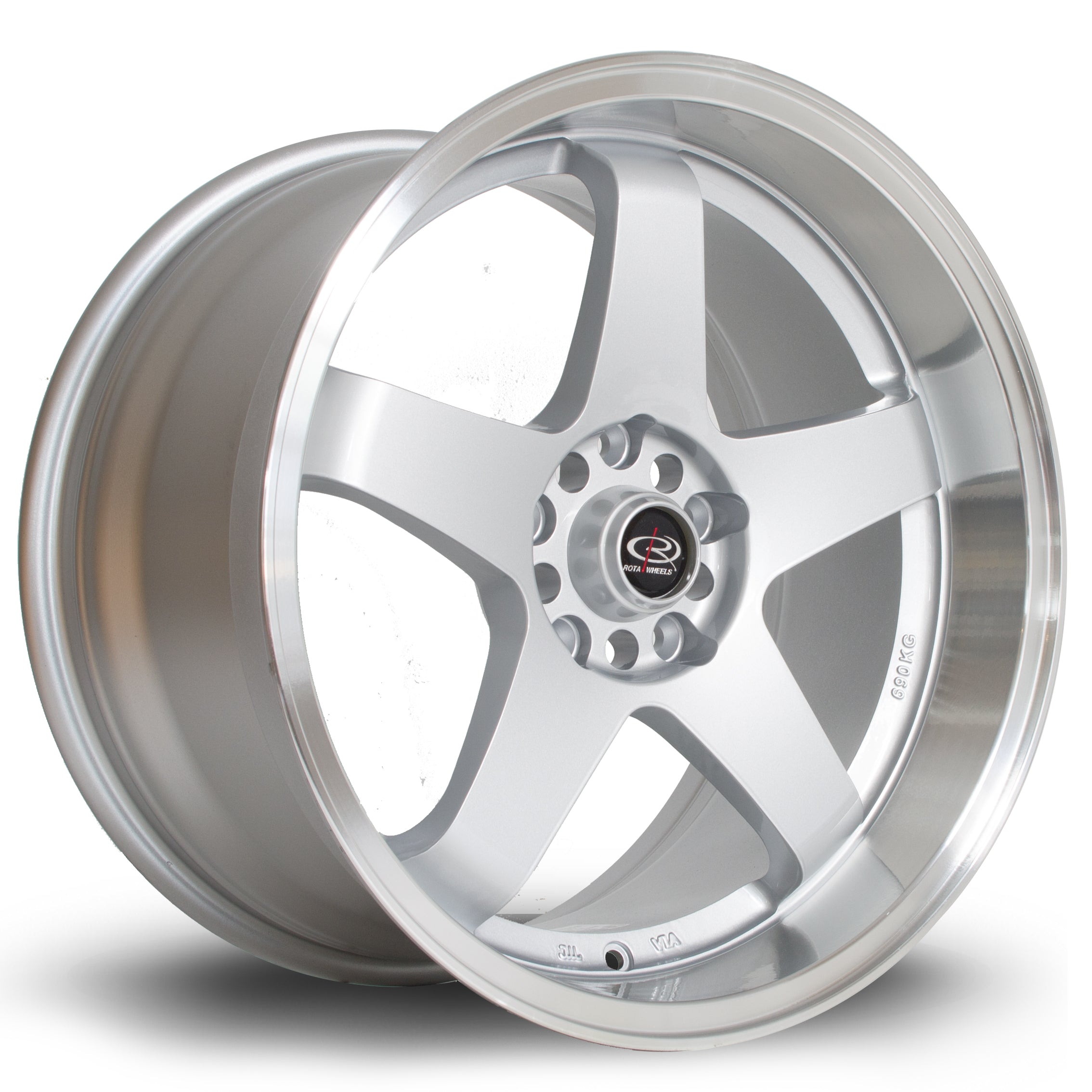 Rota GTR-D 18x9.5 ET25 5x114.3 RLSilver