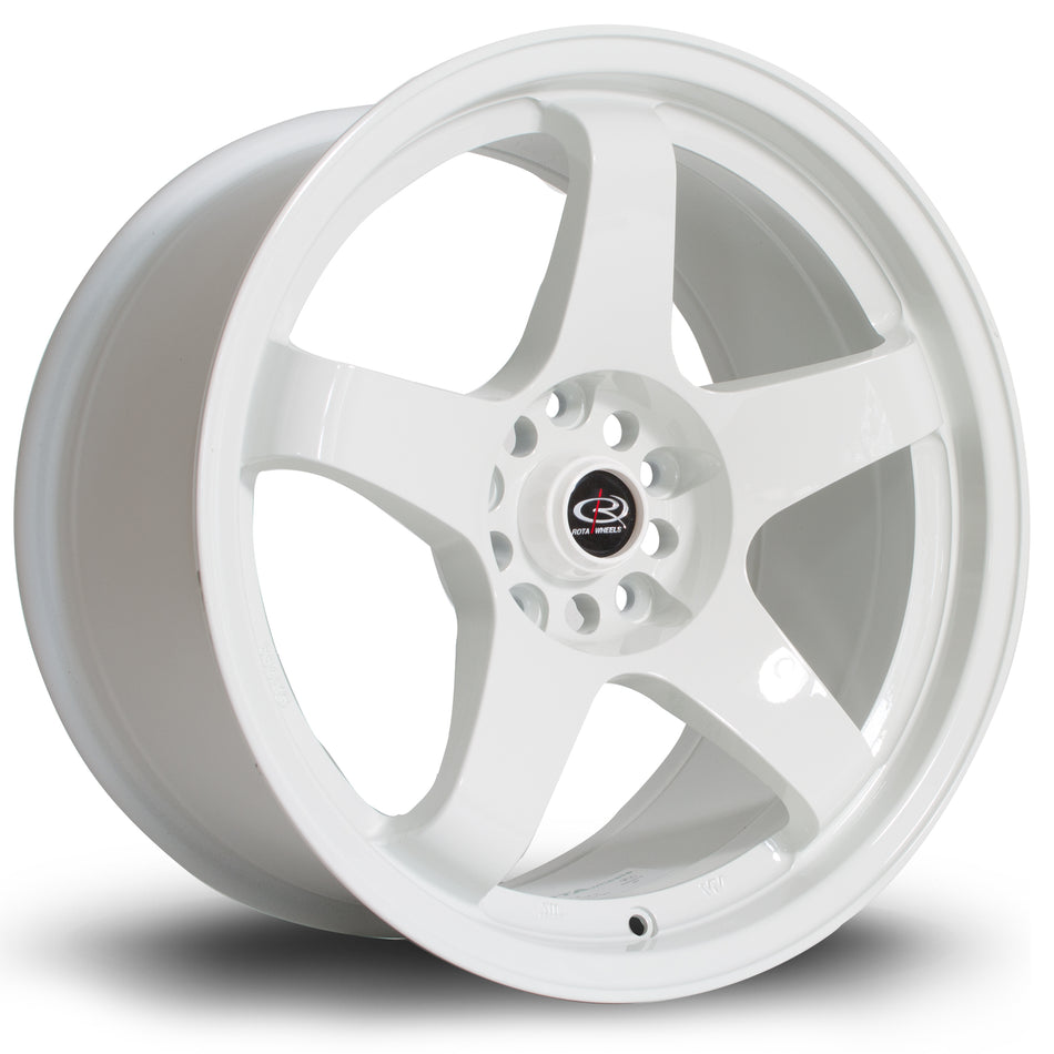 Rota GTR 17x9.5 ET12 5x114.3 White