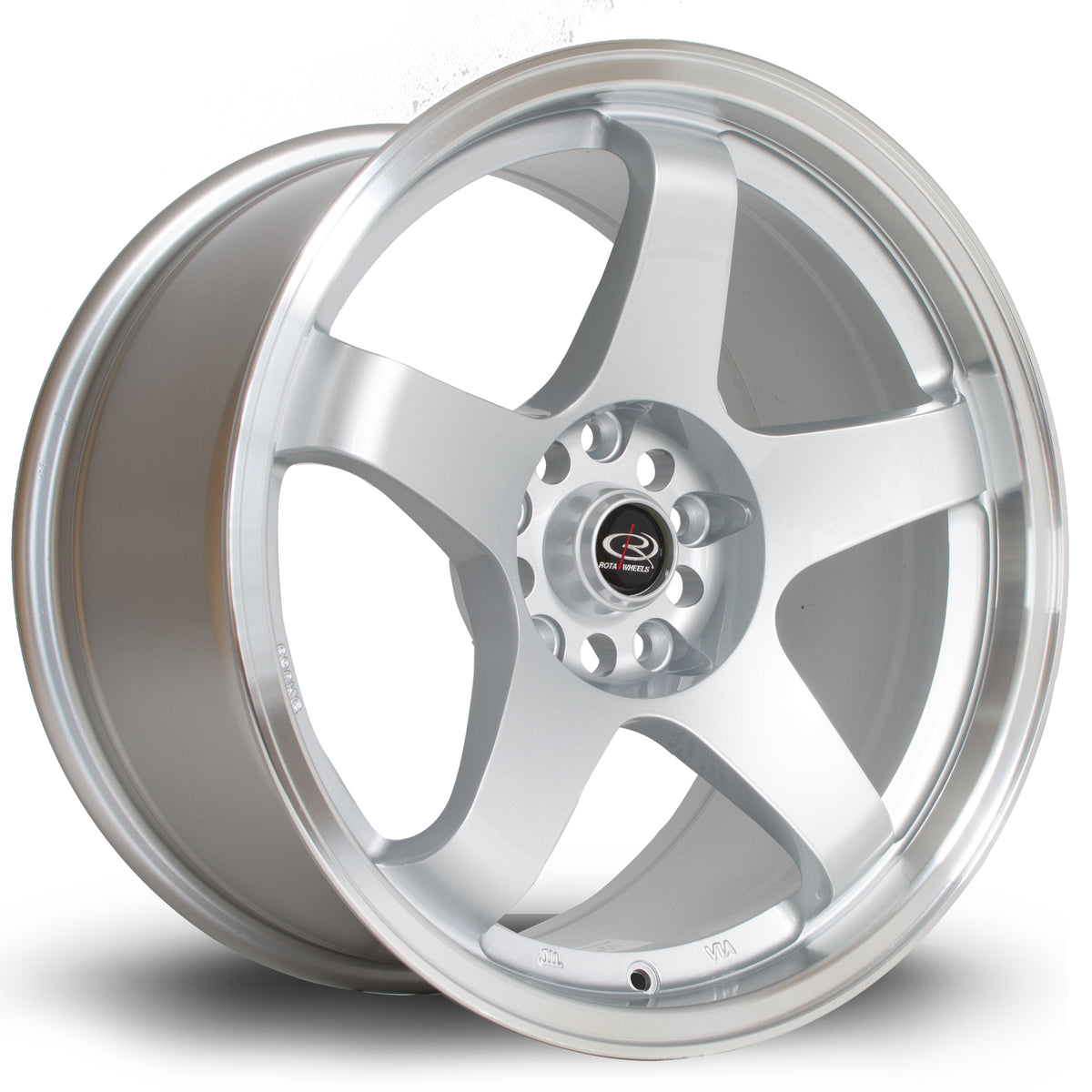 Rota GTR 17x9 ET25 5x114.3 RLSilver