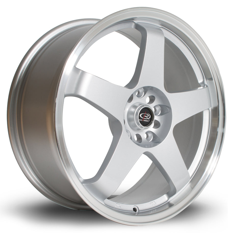 Rota GTR 18x8.5 ET35 5x114.3 RLSilver