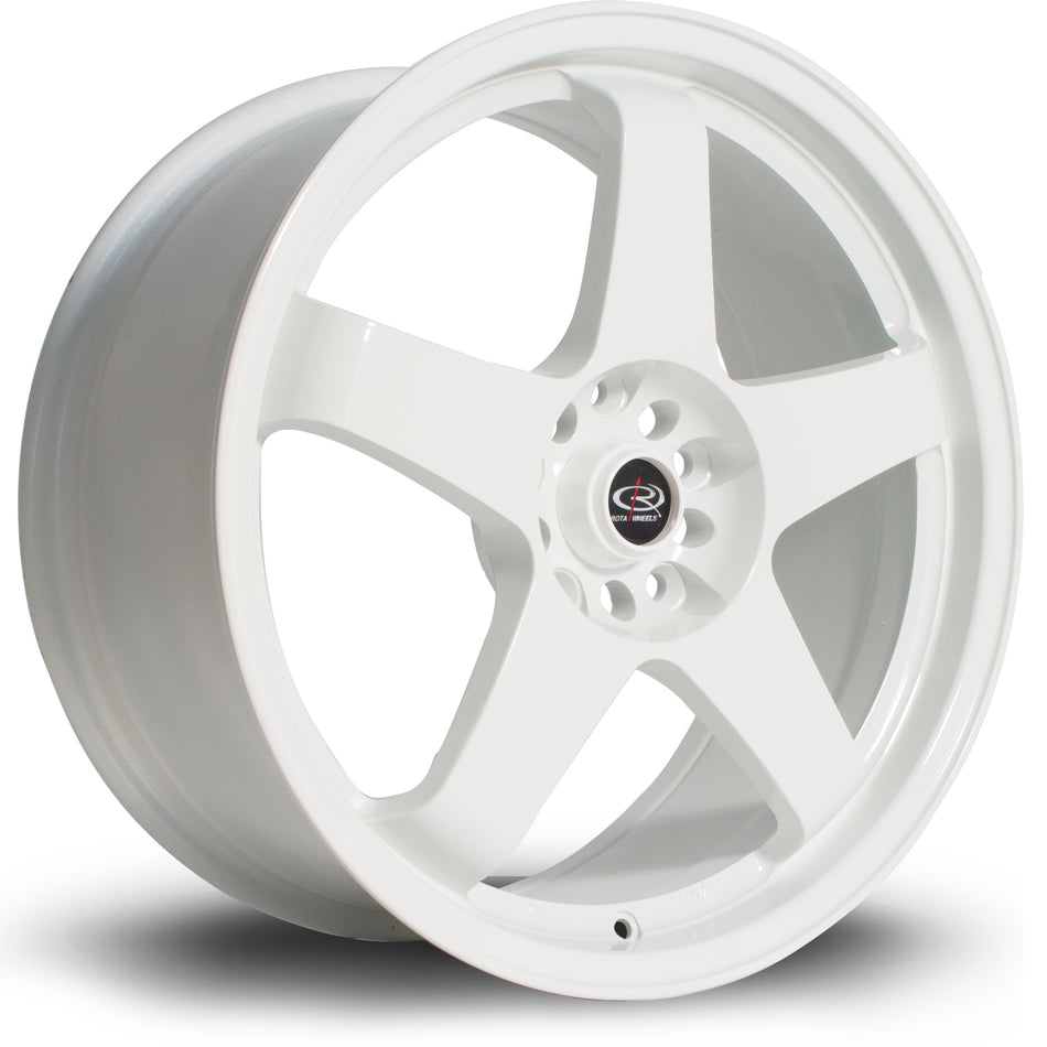 Rota GTR 18x8.5 ET35 5x114.3 White