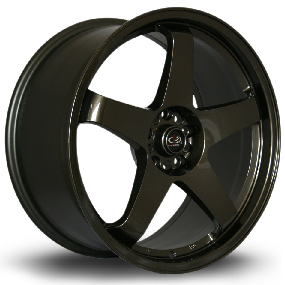 Rota GTR 19x9 ET20 5x114.3 Gunmetal