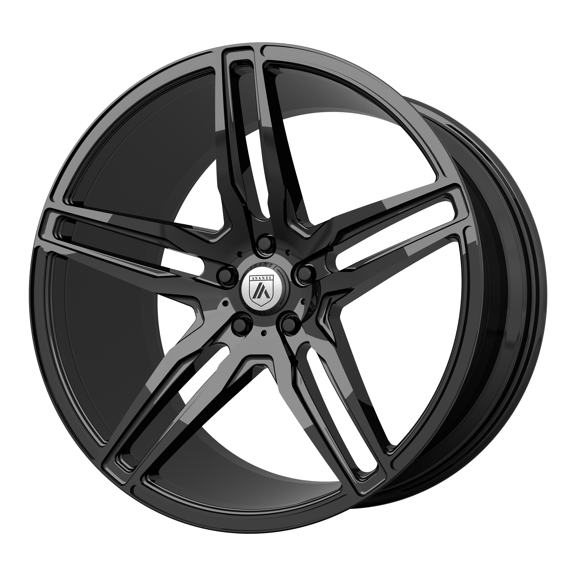 Asanti Black ABL-12 ORION 22x10.5 ET25 5x115 Gloss Black