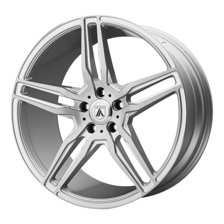 Asanti Black ABL-12 ORION 19x9.5 ET45 5x120 Brushed Silver w/ Carbon Fiber Inserts