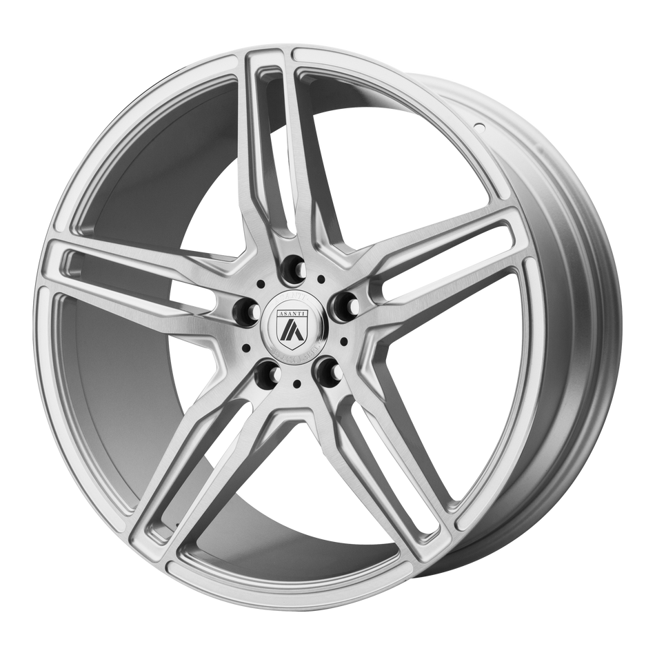 Asanti Black ABL-12 ORION 22x10.5 ET25 5x115 Brushed Silver w/ Carbon Fiber Inserts