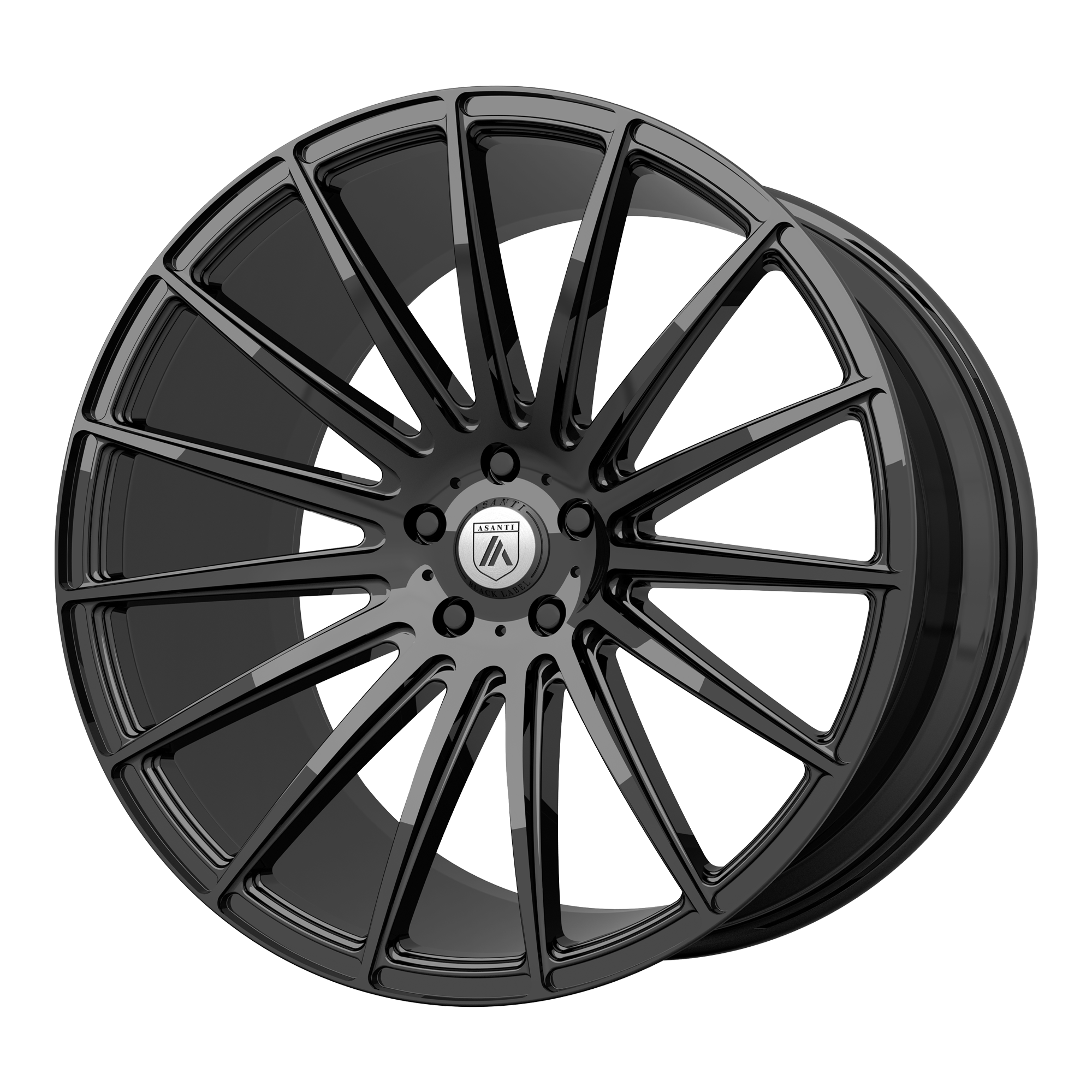 Asanti Black ABL-14 POLARIS 20x10.5 ET38 BLANK Gloss Black