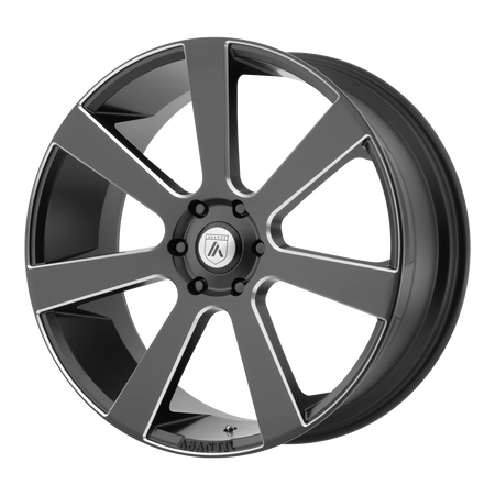 Asanti Black ABL-15 APOLLO 24x9 ET15 6x139.7 Satin Black Milled