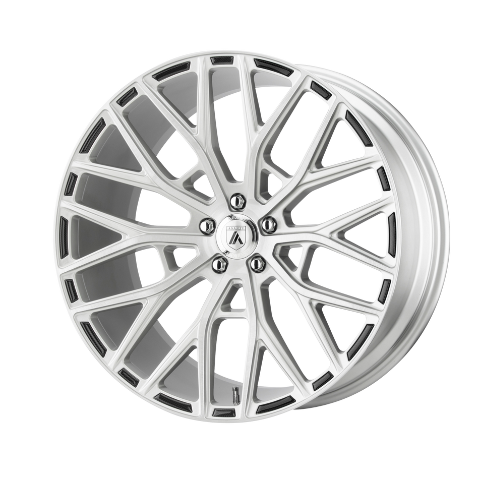 Asanti Black ABL-21 LEO 22x10.5 ET25 5x115 Brushed Silver