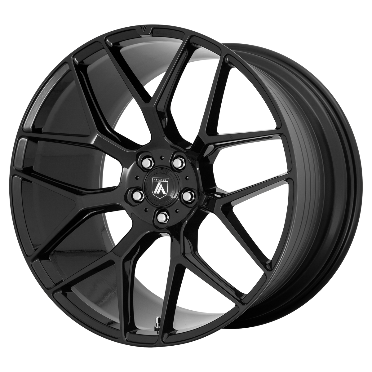 Asanti Black ABL-27 DYNASTY 20x10.5 ET BLANK Gloss Black