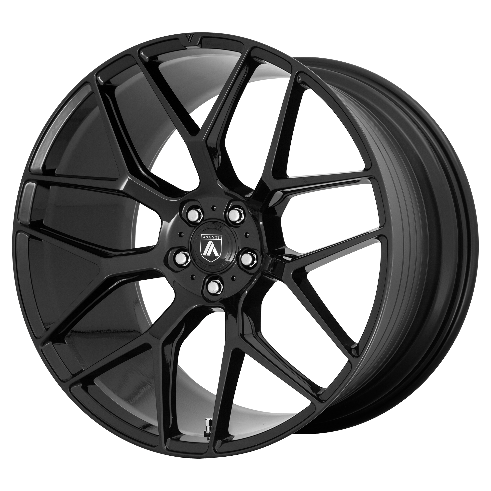 Asanti Black ABL-27 DYNASTY 22x10.5 ET35 5x112 Gloss Black