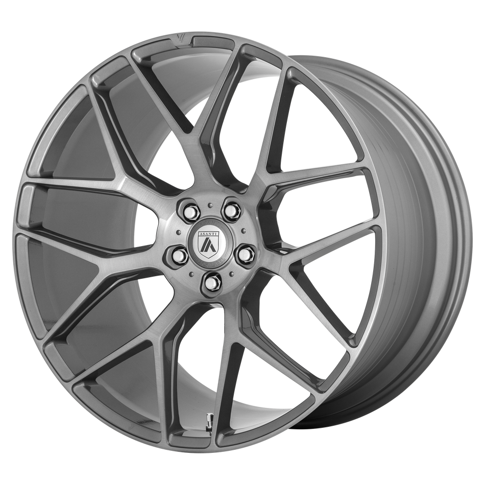 Asanti Black ABL-27 DYNASTY 22x9 ET32 5x120 Titanium Brushed