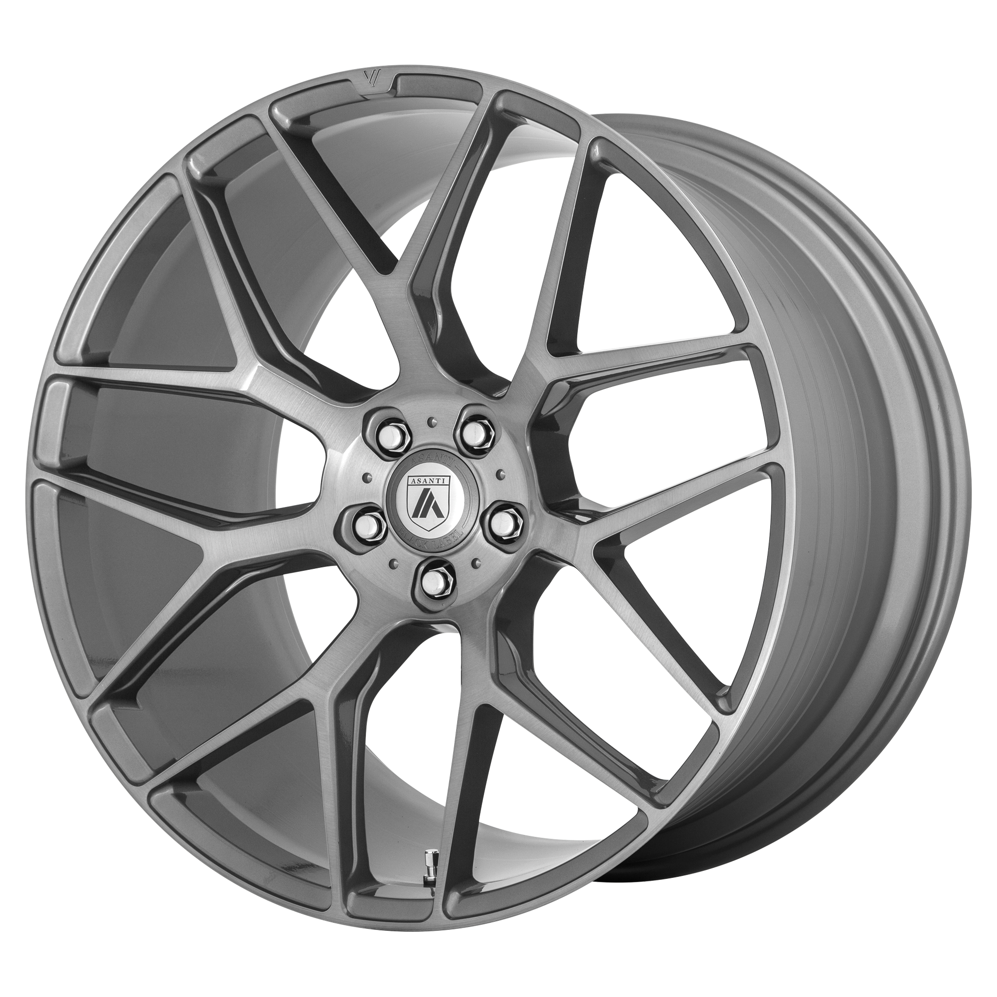 Asanti Black ABL-27 DYNASTY 22x10.5 ET25 5x130 Titanium Brushed