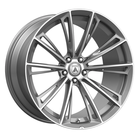 Asanti Black ABL30 CORONA 22x9.5 ET30 6x135 Titanium Brushed
