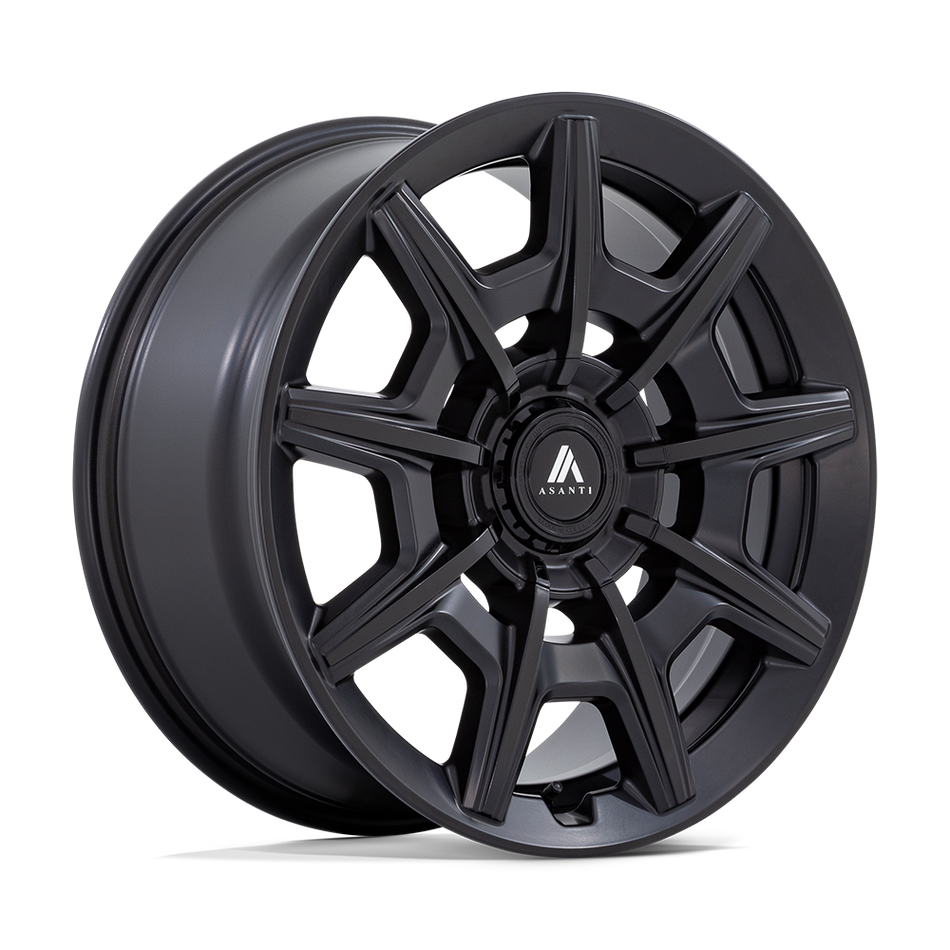 Asanti Black AB041 ESQUIRE 22x9 ET27 5x112/120 Satin Black Gloss Black Face