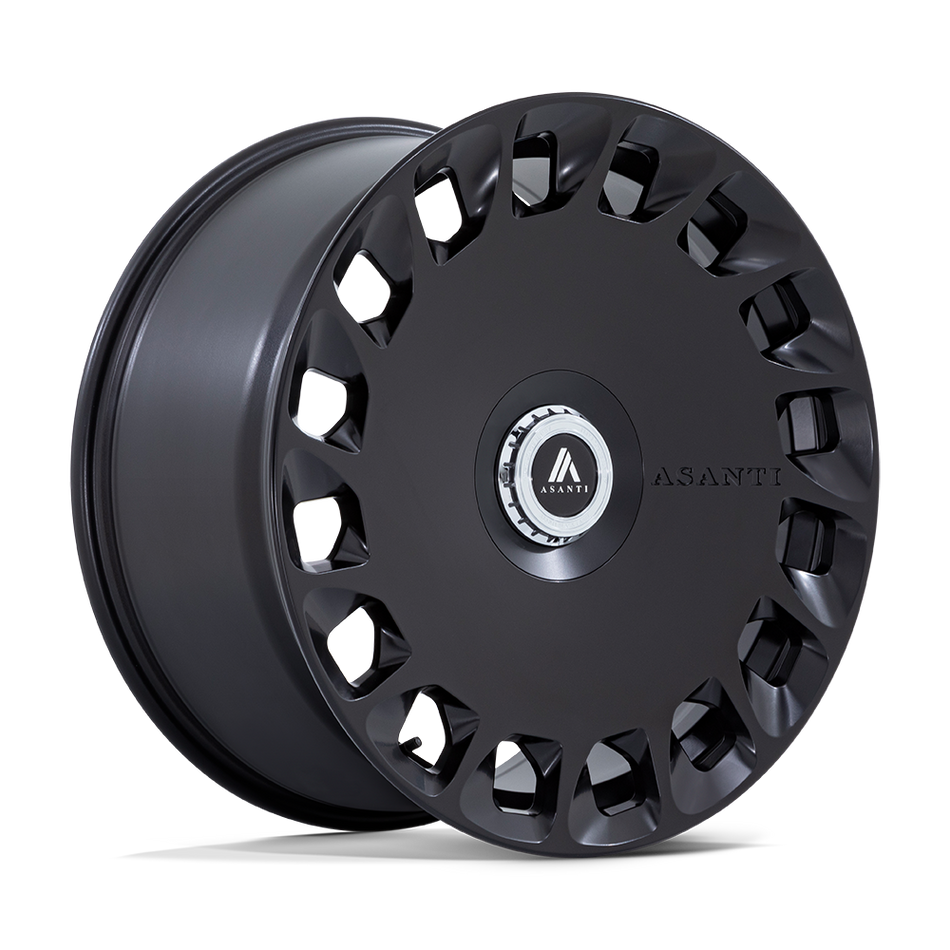 Asanti Black AB045 ARISTOCRAT 24x10 ET15 BLANK Matte Black