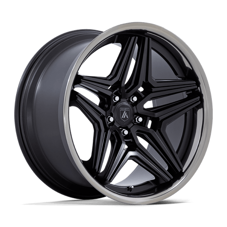 Asanti Black AB046 DUKE 20x9 ET15 5x114.3 Satin Black w/ Ddt Lip