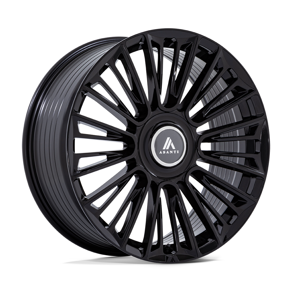 Asanti Black AB049 PREMIER 22x9.5 ET20 BLANK Gloss Black
