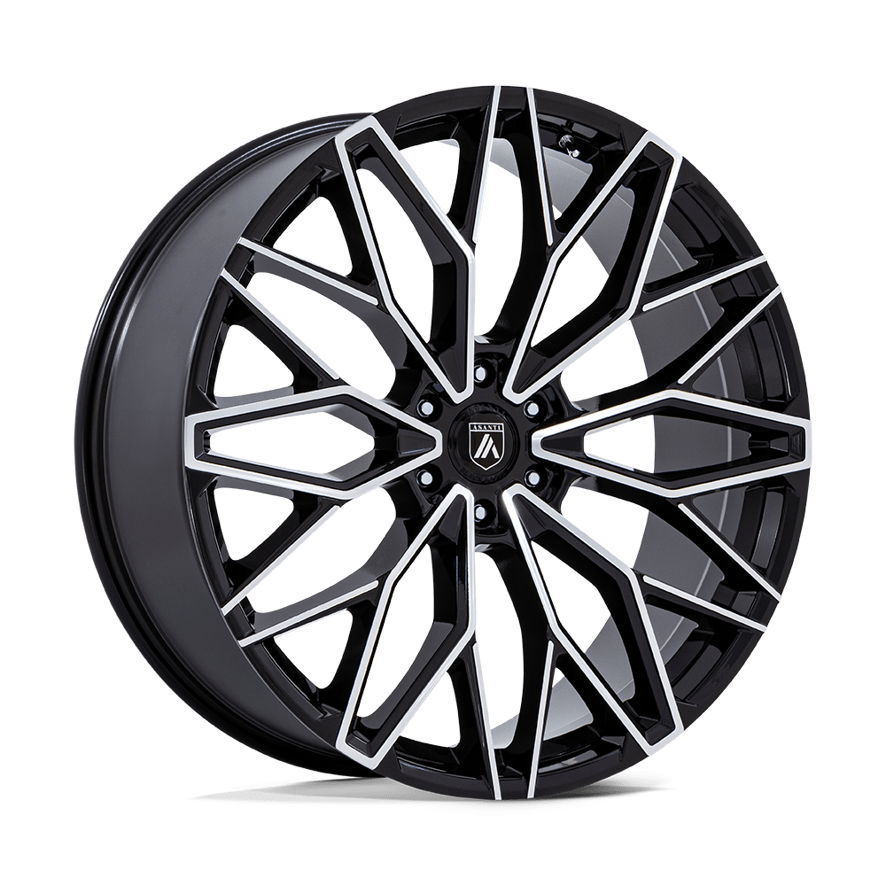 Asanti Black AB050 MOGUL 6 22x9.5 ET25 6x135 Gloss Black Machined