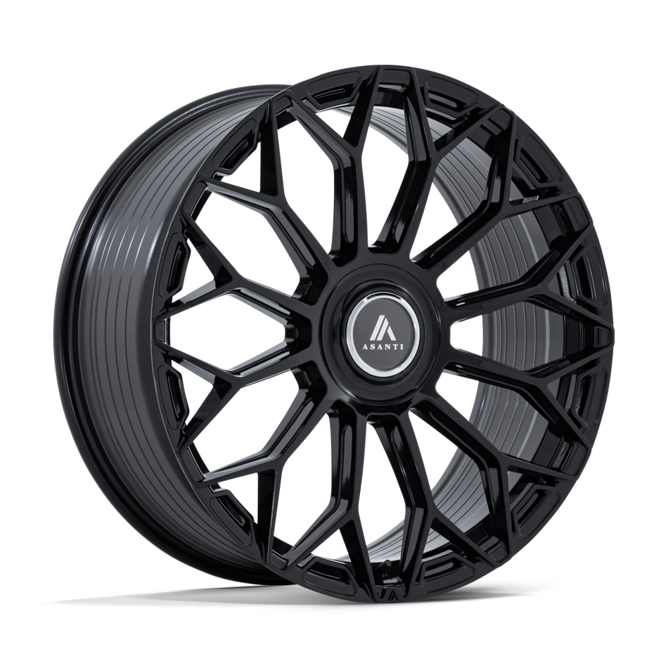 Asanti Black AB051 ENVOY 24x10 ET20 6x139.7 Gloss Black