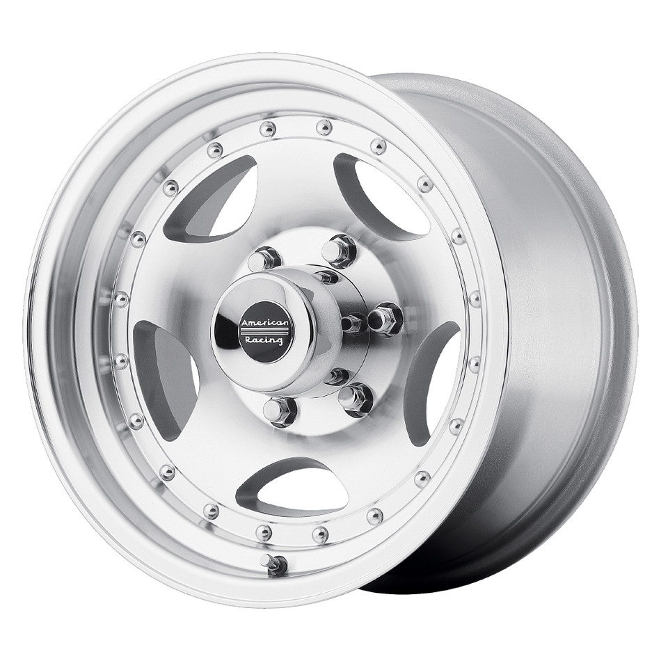 American Racing AR23 15x10 ET-44 5x114.3 Machined w/ Clear Coat