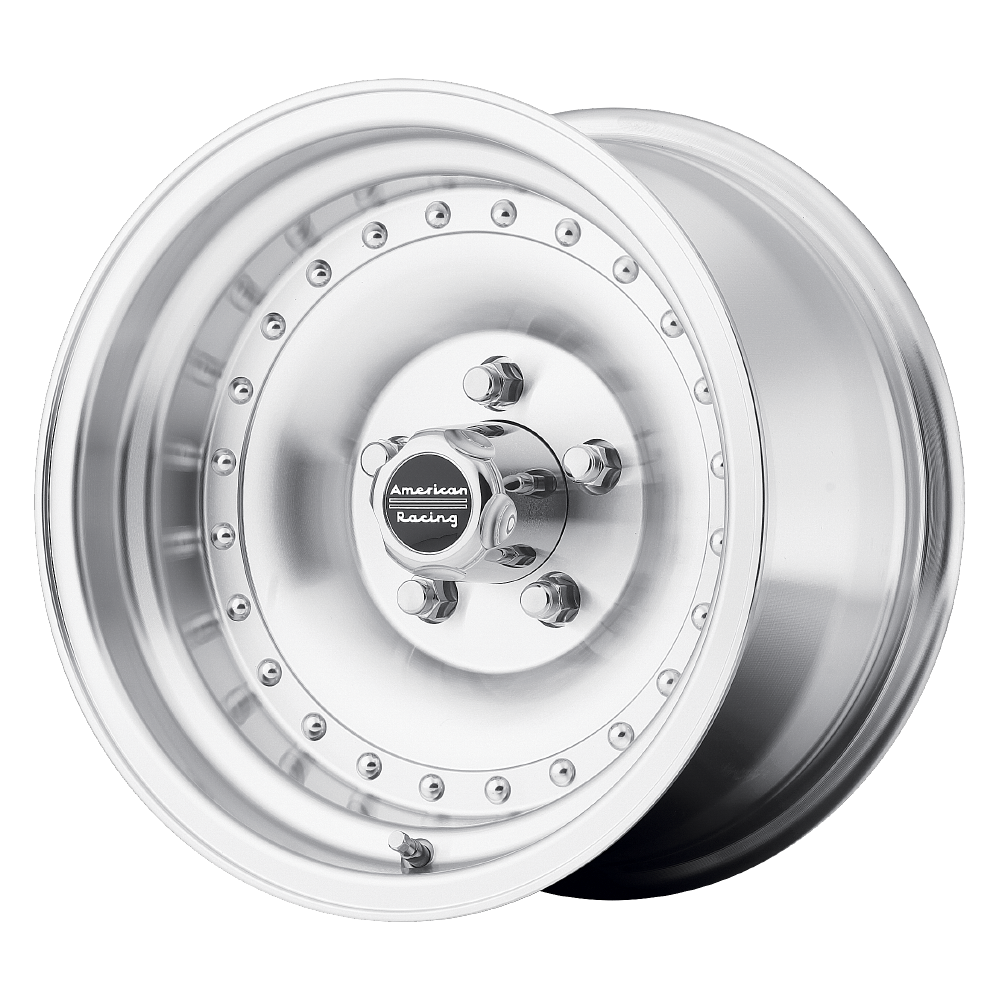 American Racing AR61 OUTLAW I 15x10 ET-38 5x114.3 Machined w/ Clear Coat