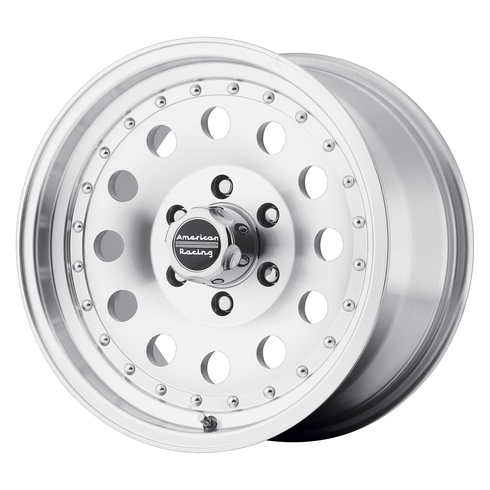 American Racing AR62 OUTLAW II 17x8 ET18 8x180 Machined w/ Clear Coat