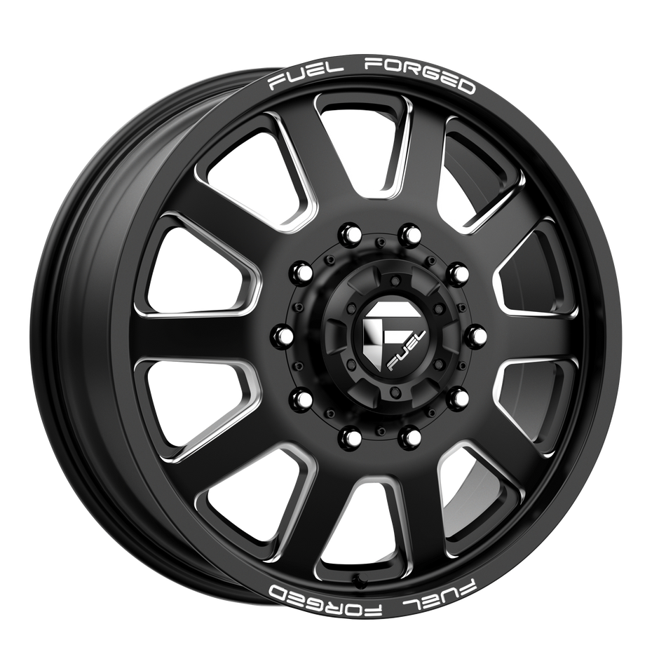Fuel Mono DE09 FF09D 20x10 ET-24 10x170 Matte Black Milled