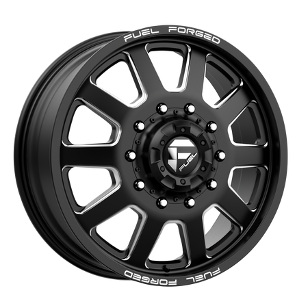 Fuel Mono FF09 24x8.25 ET-225 10x225 Matte Black Milled